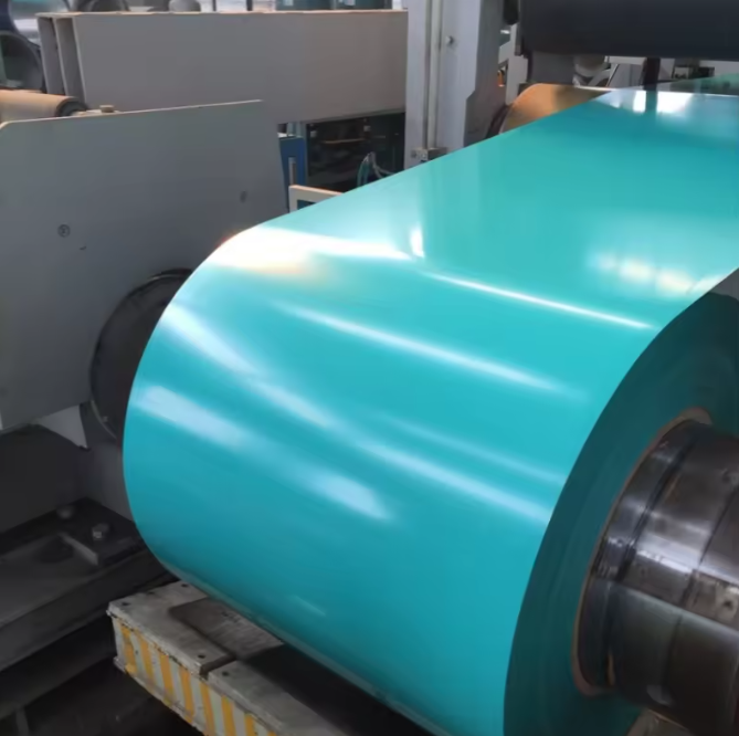 Предварительно окрашенная алюминиевая катушка 1050 PPAL для желобов и строительных панелей