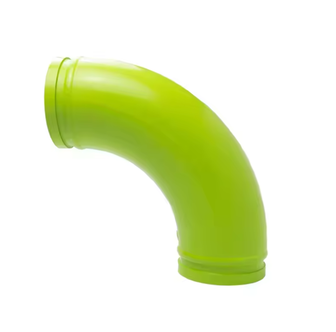 Изгиб трубы бетононасоса DN125, износостойкий колено на 90 градусов