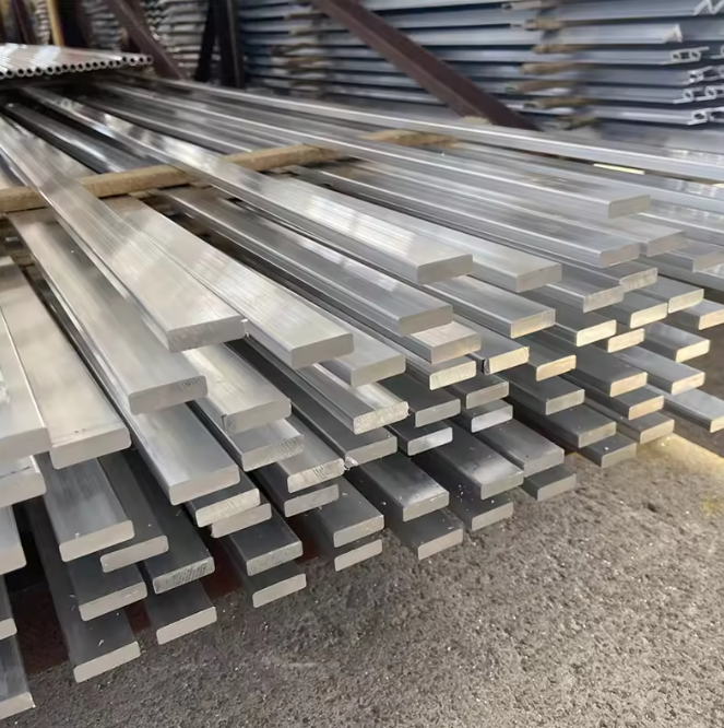 6061 6063 6082 6101 T6 Алюминиевый плоский стержень | Холоднотянутая и горячекатаная 2–10 мм