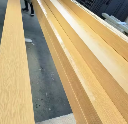 304 316L круглая квадратная труба из нержавеющей стали с деревянным зерном для внутренней отделки