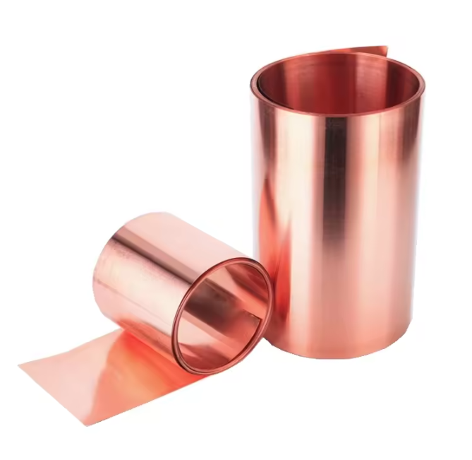 Полоса C1100 C1200 C1020 C5191 из чистой меди 99,9% Рулон катушки из декоративной заземляющей фольги