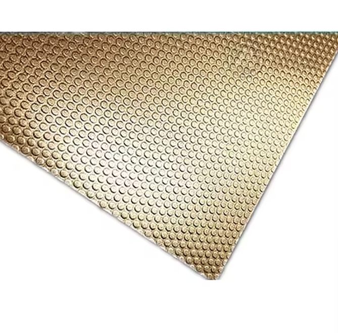 Тисненый алюминиевый лист с клетчатым узором для промышленного использования