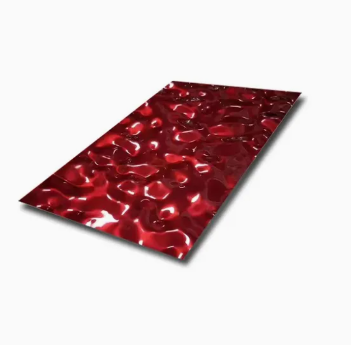 201 304 430 Штампованный декоративный лист из нержавеющей стали для стеновых панелей и потолка