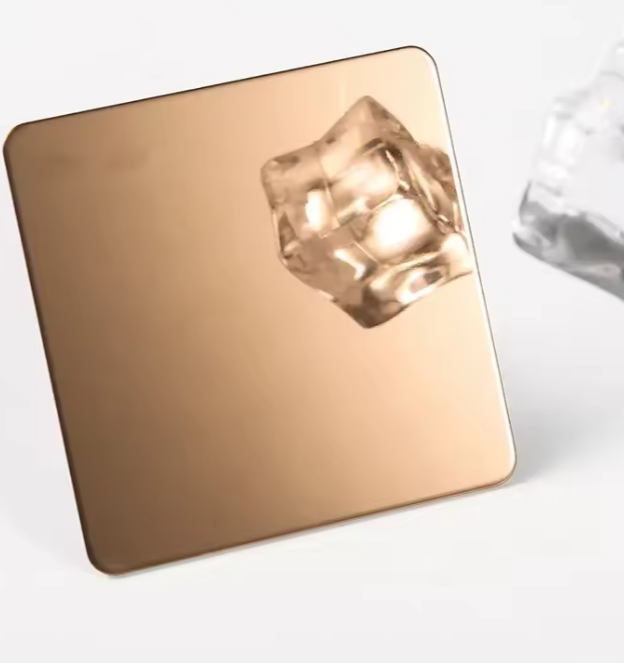 SS304 420 PVD покрытие из матовой золотой бронзы цвета шампанского из нержавеющей стали