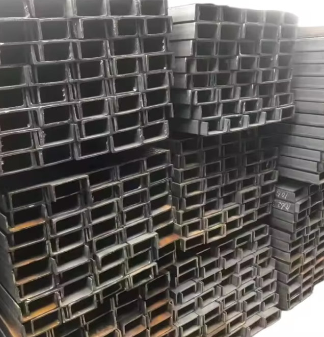 Цена в Китае Стальной профиль C U-образный швеллер Железный распорный канал 25x50 мм–150x75x6 мм