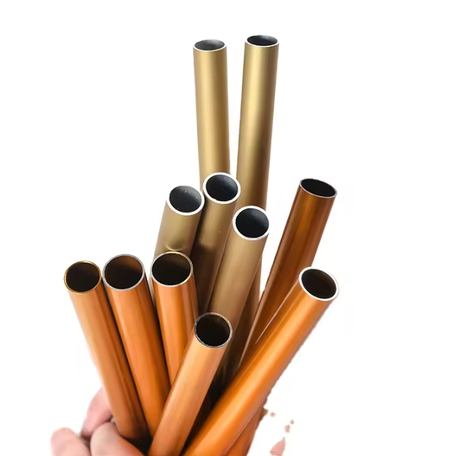 6063, 6061, 6082 трубки из анодированного алюминия и алюминиевые трубки 7075 T6