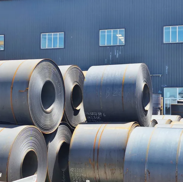 Q235 Q355 Горячая свернутая мягкая углеродистая стальная катушка толщиной 0,5–6 мм