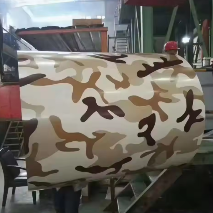 PPGL Prepainted цветочный узор катушки 0.4mm Galvalume стальной покрытый цветом