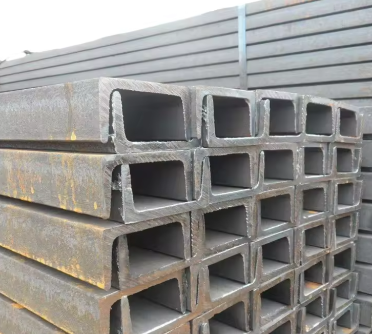 Цена в Китае Стальной профиль C U-образный швеллер Железный распорный канал 25x50 мм–150x75x6 мм