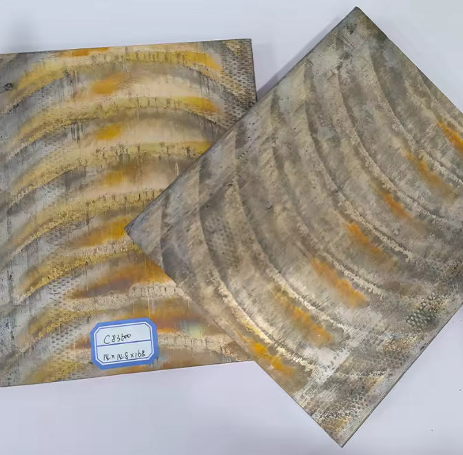 Горячие продажи латунной бронзовой пластины, тонкие медные латунные листы 1–5 мм золотого цвета