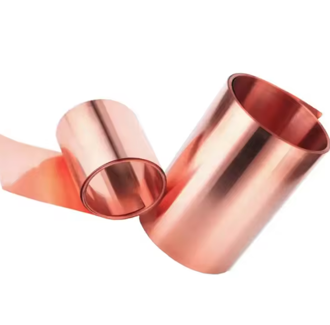 Полоса C1100 C1200 C1020 C5191 из чистой меди 99,9% Рулон катушки из декоративной заземляющей фольги