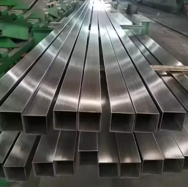 Оптовая продажа 201 304 316 Зеркальная сварная квадратная и прямоугольная труба из нержавеющей стали для отделки и строительства