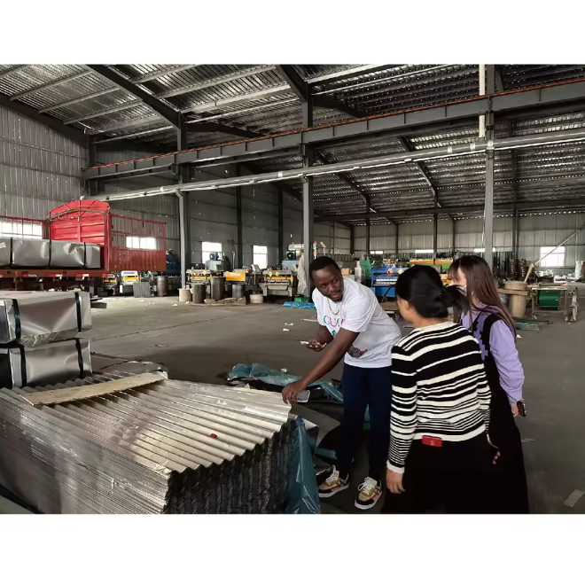 Z120 Кровельный лист из оцинкованной гофрированной стали | Антикоррозийная защита для жилого и промышленного назначения | RU / АСТМ