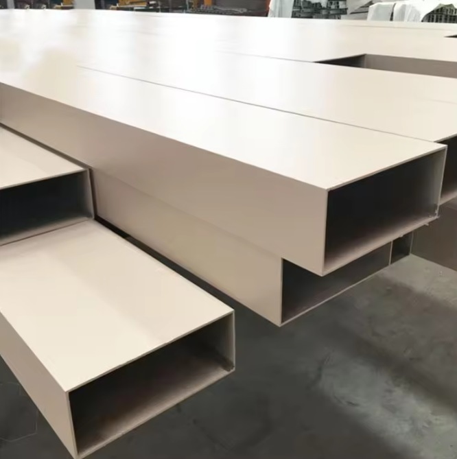 Прямоугольная алюминиевая труба 1060 5052 6061 Квадратная алюминиевая труба