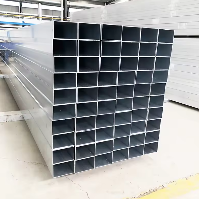Прямоугольная алюминиевая трубка 60x20 80x40 1 дюйм Квадратная труба 2 дюйма 10 футов