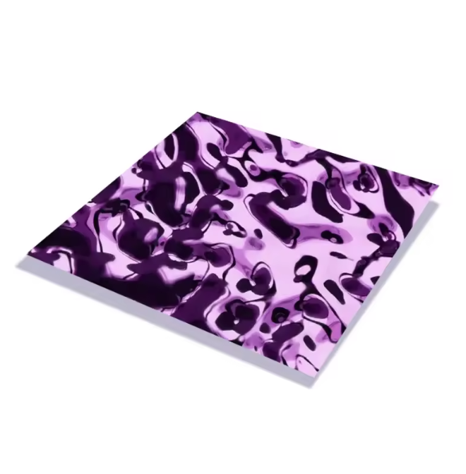 3D Water Ripple Heanlabense Steel Decorative Pale для стен и потолочных панелей