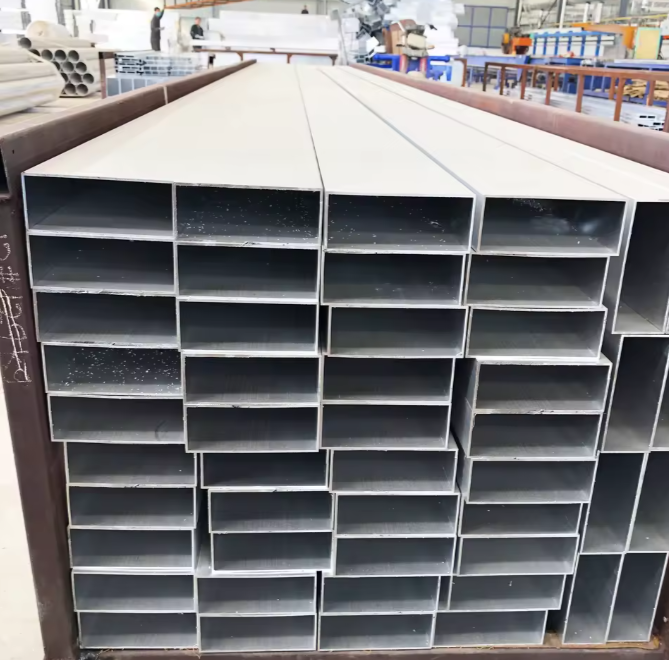 Высококачественная алюминиевая трубка 6063 6061 Прямоугольные квадратные круглые алюминиевые трубы
