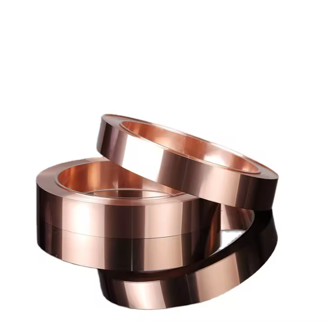 Заводская цена C11000 Катушка из красной медной ленты 0,2–0,8 мм в рулоне из чистой меди для украшения и заземления