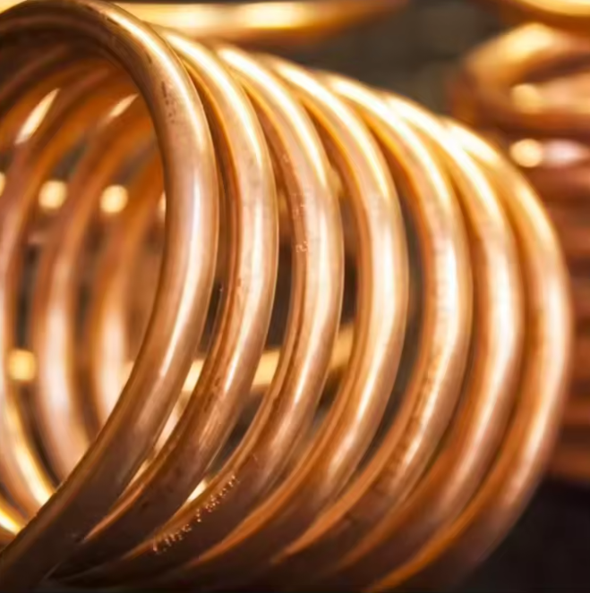 ASTM B819 Кондиционер Медная трубка Холодильная медная труба для фитингов