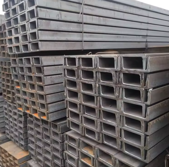 Цена в Китае Стальной профиль C U-образный швеллер Железный распорный канал 25x50 мм–150x75x6 мм