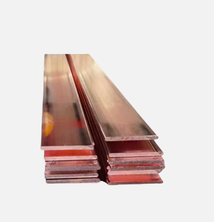 Плоский стержень из голой меди – стержень из чистой меди для трансформаторов и электротехники