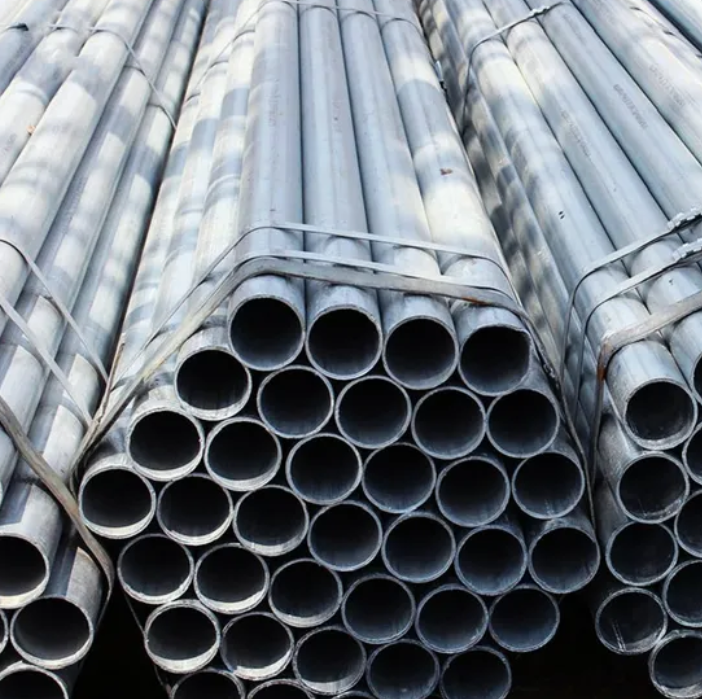 Q195 Q235 Горячие оцинкованные стальные трубки для лесов