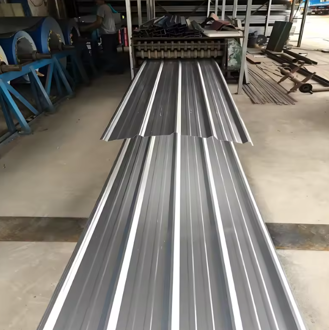 Горячеоцинкованный кровельный лист из гофрированной стали | Длительный срок службы и устойчивость к атмосферным воздействиям | Навесы и здания