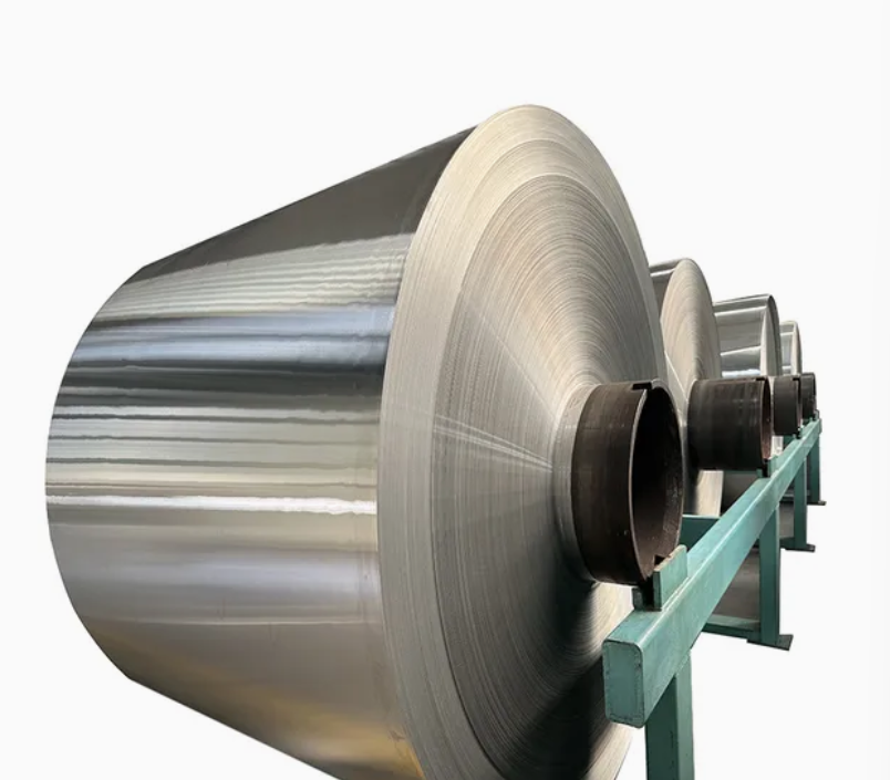 1060 1100 зеркала анодированная алюминиевая катушка с ПВХ пленкой для кухонной посуды и солнечного отражателя