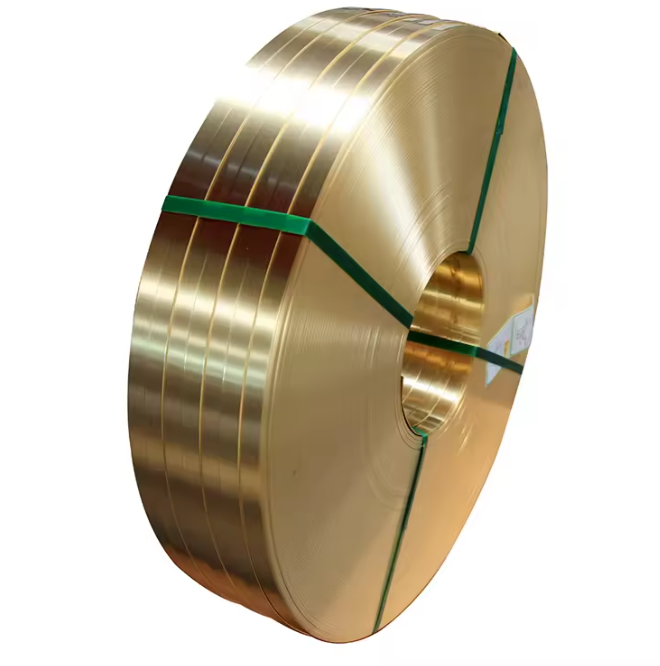 Декоративная латунная полоса C21000 C26000 C27200 CuZn30–CuZn37 0,1–3 мм