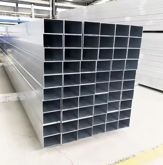 Прямоугольная алюминиевая труба 1060 5052 6061 Квадратная алюминиевая труба