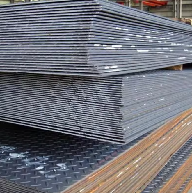 Q235 Лист с рисунком капли из углеродистой стали с алмазной клетчатой ​​пластиной