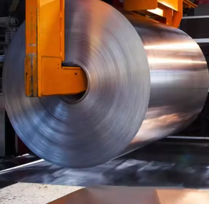 Рулон алюминиевой фольги 5005 Jumbo, рулон 0,6–2,0 мм, анодированная металлическая фольга за тонну, цена за тонну