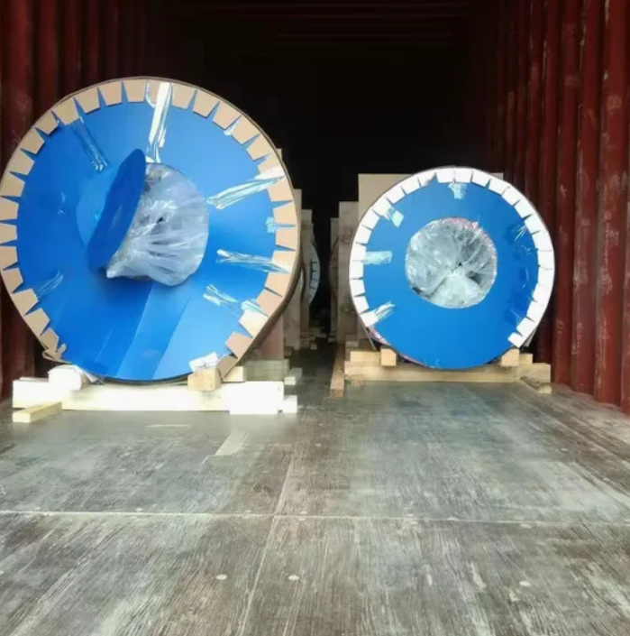 PE PVDF Prepainted нижняя алюминиевая катушка для производства панелей ACP