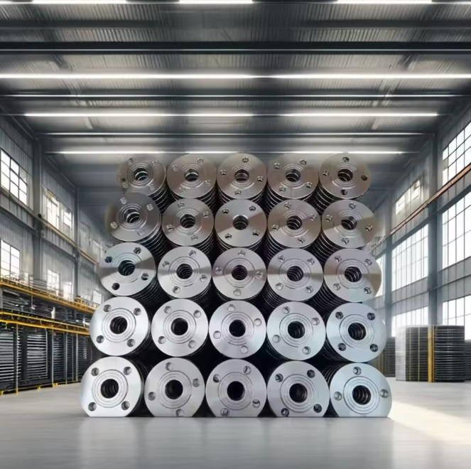 Плоский фланец с приварной горловиной из нержавеющей и углеродистой стали ANSI B16.5 304 на заказ