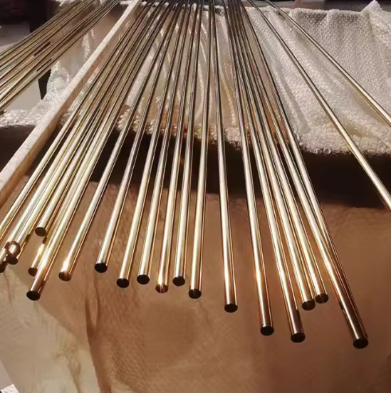 Розовое золото 201 304 316 круглая декоративная труба из нержавеющей стали для магазина одежды