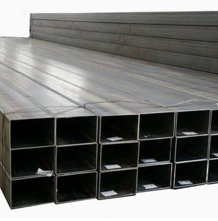 Q195 Низкоуглеродистая сталь Квадратные прямоугольные полые трубы Заводская поставка труб
