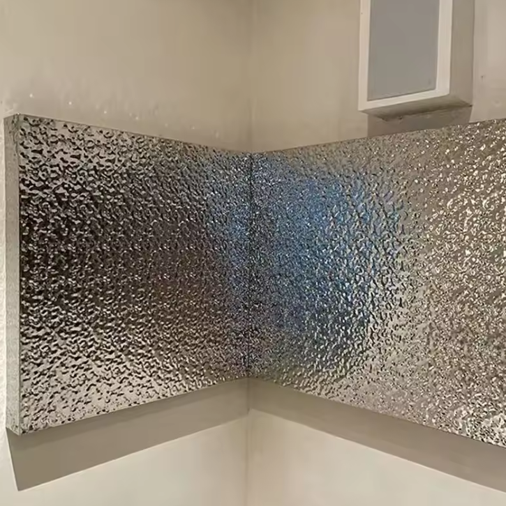 Лист с водяной рябью из нержавеющей стали 316L — декоративные украшения и кухонная тарелка с покрытием из 18-каратного золота