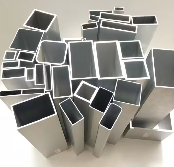 Прямоугольная алюминиевая труба 1060 5052 6061 Квадратная алюминиевая труба