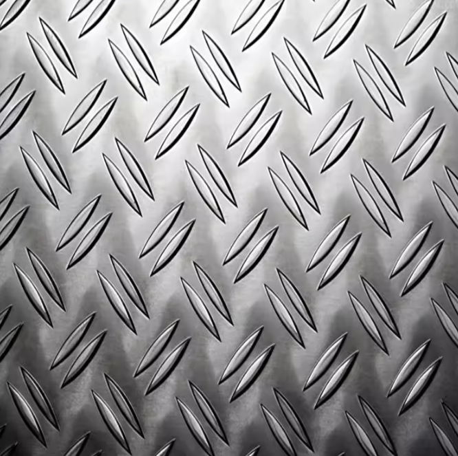 Q235 Лист с рисунком капли из углеродистой стали с алмазной клетчатой ​​пластиной