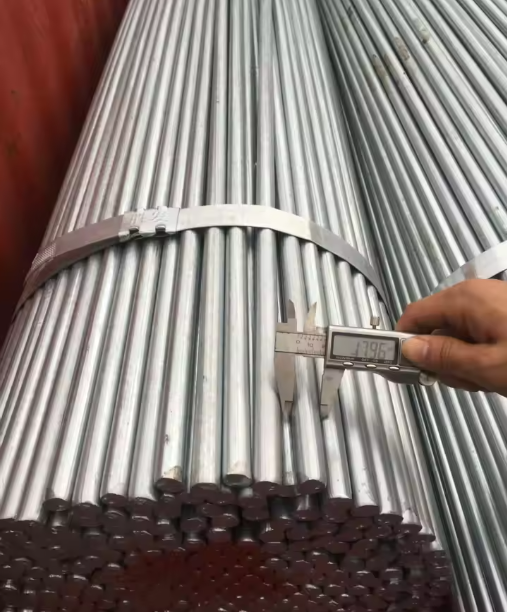 Q345B Q355B Круглый стальной стержень из горячеоцинкованной стали диаметром 8–20 мм