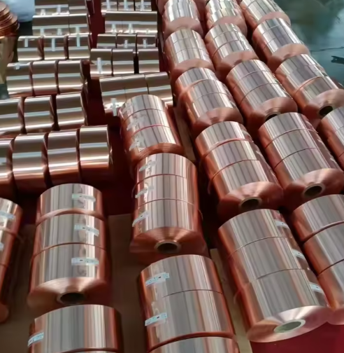 Заводская цена C11000 Катушка из красной медной ленты 0,2–0,8 мм в рулоне из чистой меди для украшения и заземления