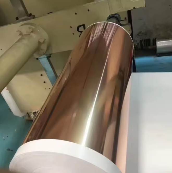 Изготовленная на заказ катушка фольги из чистой меди 0,02–0,08 мм от производителя