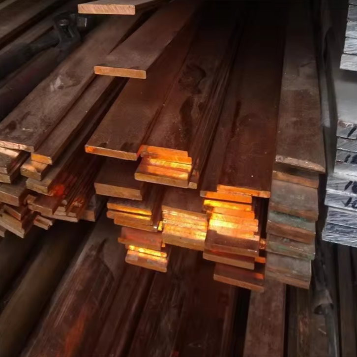 Плоский стержень из голой меди – стержень из чистой меди для трансформаторов и электротехники